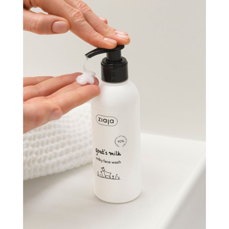 Ziaja Goat's Milk sanftes Reinigungsgel für das Gesicht 200 ml