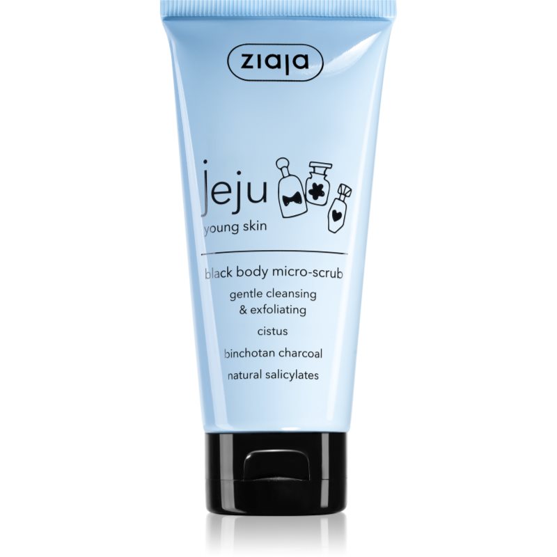 

Ziaja Jeju Young Skin очищуючий пілінг для тіла чорний