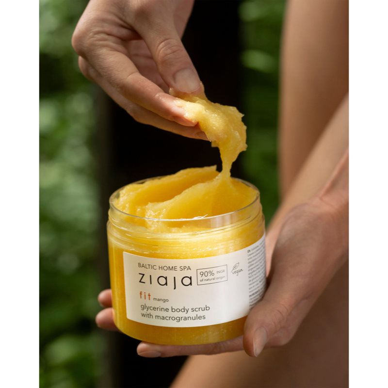 Ziaja Baltic Home Spa Fit Mango Grobkorn-Peeling mit Glycerin 300 ml