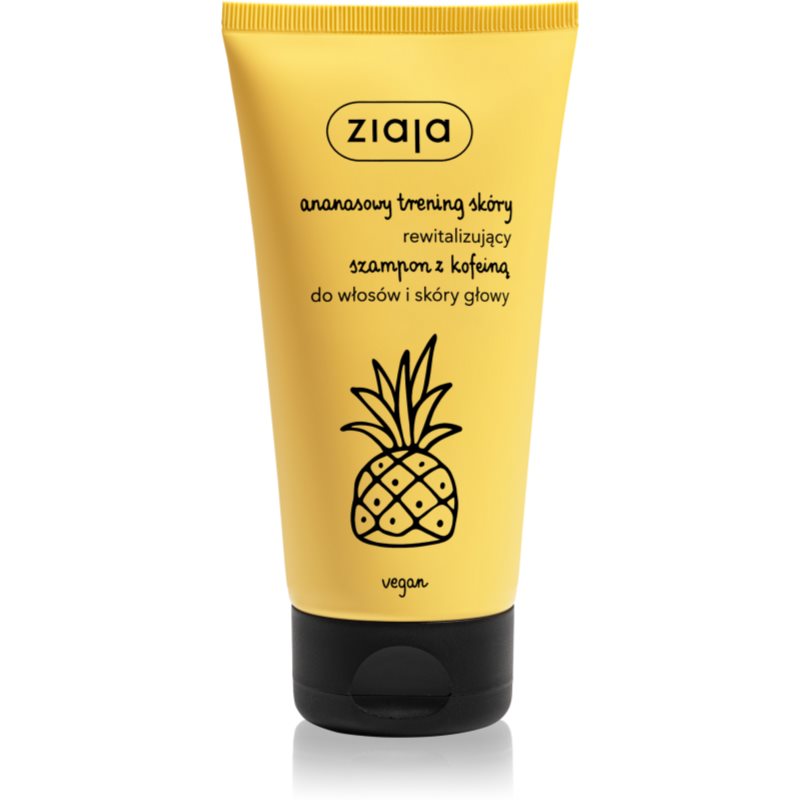 Ziaja Pineapple Caffeine 160 ml šampón pre ženy na všetky typy vlasov