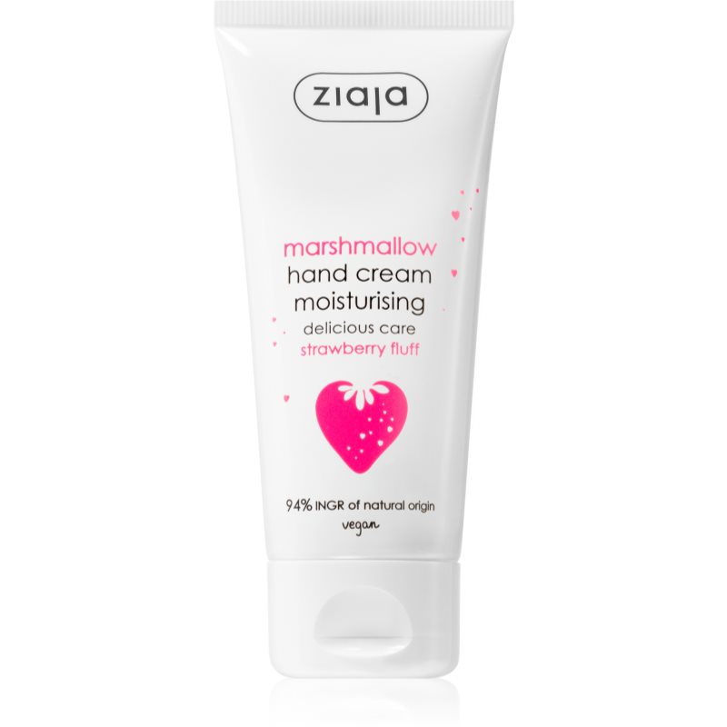 E-shop Ziaja Marshmallow hydratační krém na ruce Strawberry Fluff 50 ml