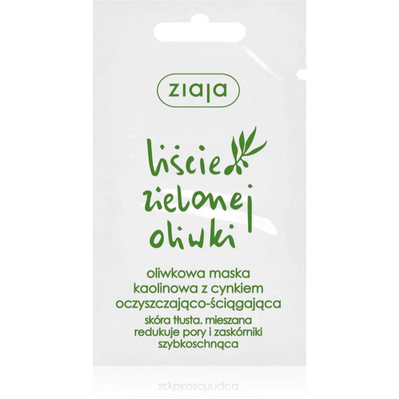 E-shop Ziaja Olive Leaf kaolínová pleťová maska 7 ml
