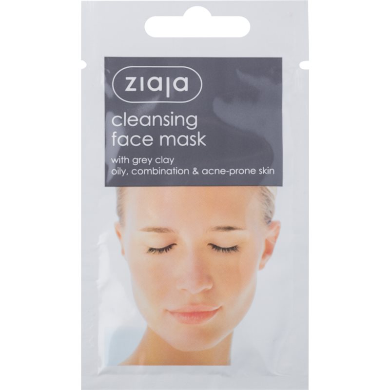 Ziaja Maski Z Glinkami maska oczyszczająca z glinką szarą 7 ml