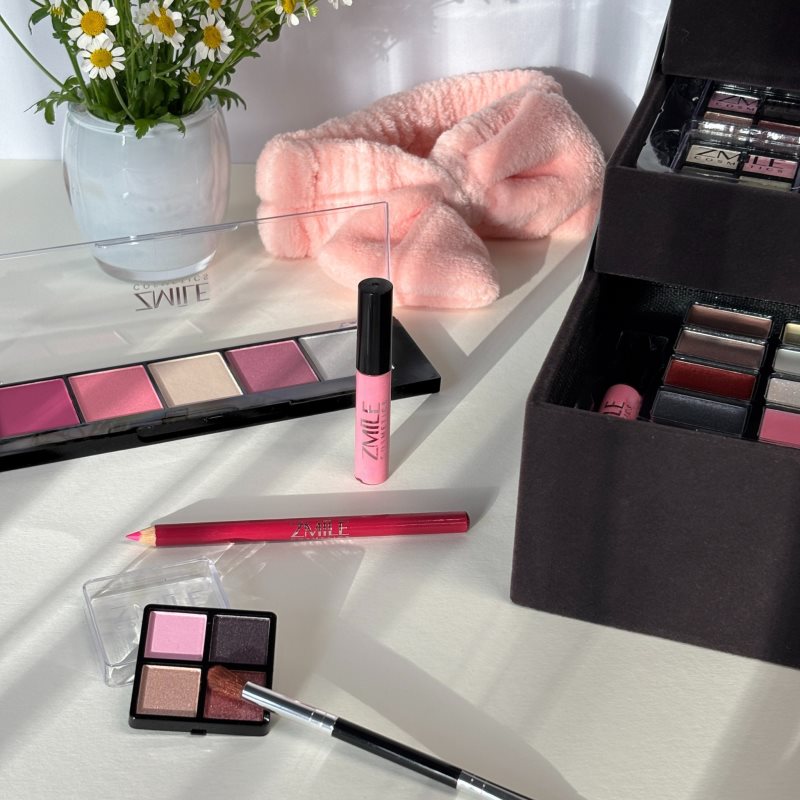 ZMILE COSMETICS Beauty Case Velvety kosmetický kufřík Dark Grey (obrázek 6)