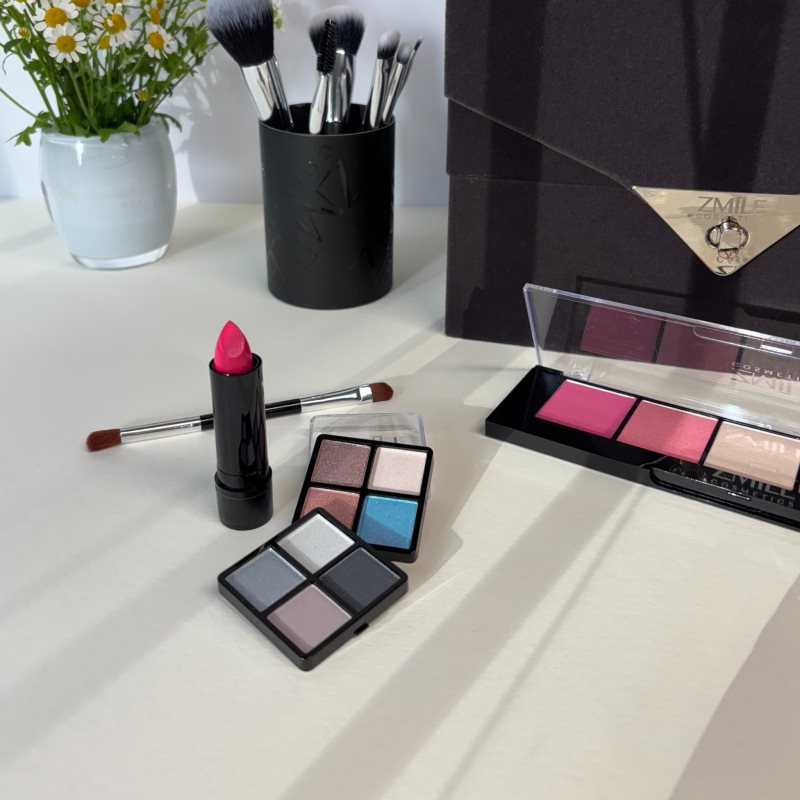 ZMILE COSMETICS Beauty Case Velvety kosmetický kufřík Dark Grey (obrázek 7)