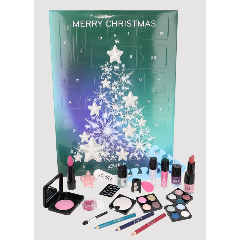ZMILE COSMETICS Crystal Teal Time adventni koledar