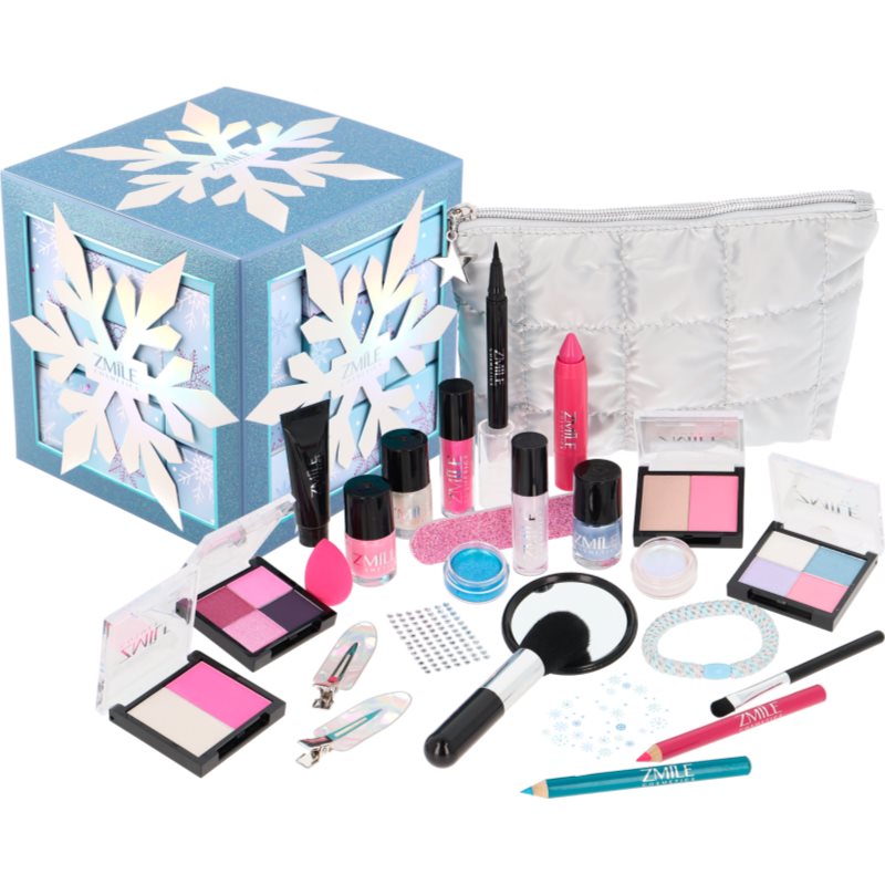 ZMILE COSMETICS Snowflake Puzzle adventní kalendář Frosty White