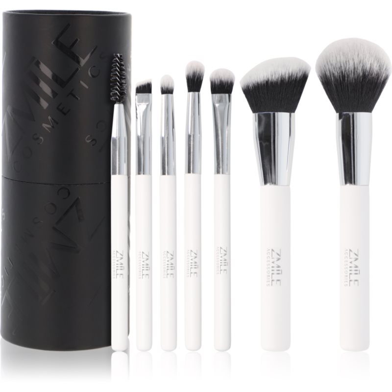 ZMILE COSMETICS Your Utensilo Brushes sivellinsetti ja kotelo