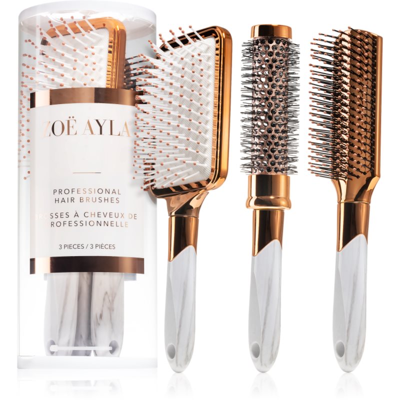 

Zoë Ayla Professional Hair Brushes Щітка для волосся (3 шт)