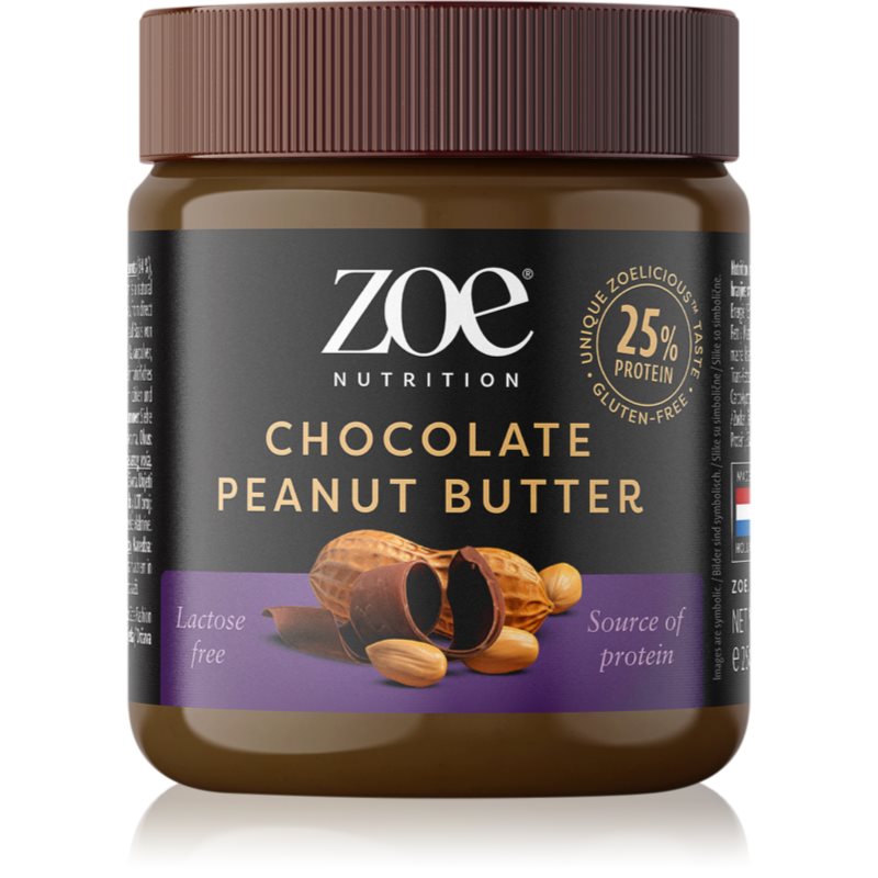 ZOE Choco Peanut Butter ořechová pomazánka s čokoládou 250 g