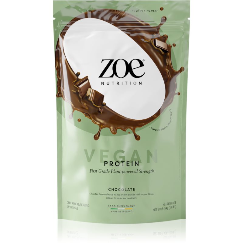 ZOE Vegan Protein veganský protein s vitaminem C příchuť Choco Dream 454 g