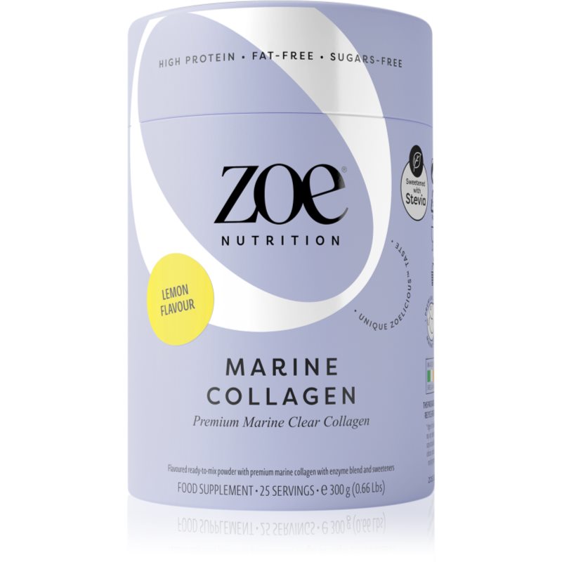 ZOE Marine Collagen Clear Collagen mořský kolagen příchuť Lemon 300 g