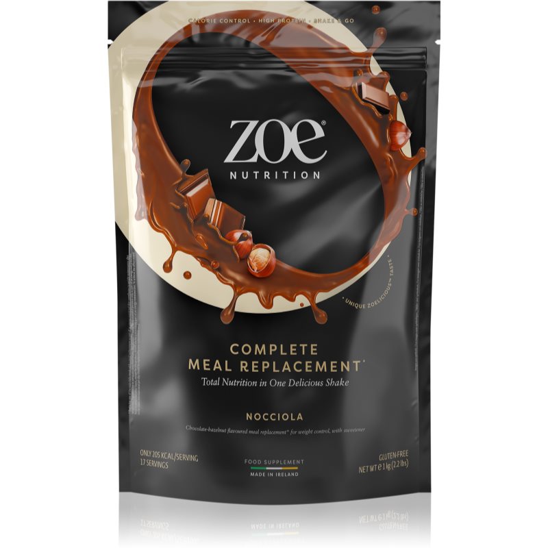 ZOE Complete Meal Replacemenet kompletní jídlo bez lepku příchuť Nocciola 1000 g