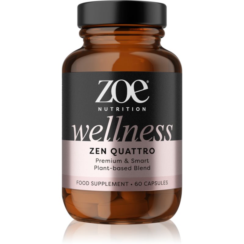 ZOE Wellness Zen Quattro kapsle pro správné fungování organismu pro ženy 60 cps