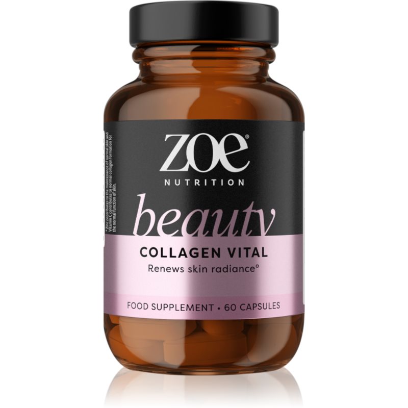 ZOE Beauty Collagen Vital mořský kolagen s kyselinou hyaluronovou 60 cps