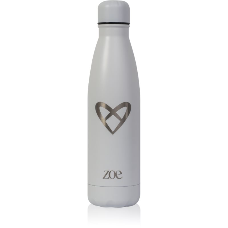 ZOE Stainless Steel Insulated Water Bottle vattenflaska i rostfritt stål färg White Matte 500 ml male