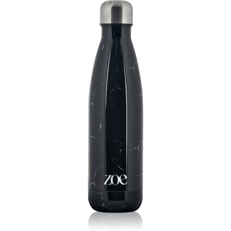 ZOE Stainless Steel Insulated Water Bottle vattenflaska i rostfritt stål färg Black 500 ml male