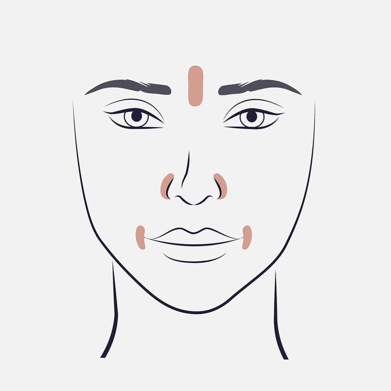 ZOEVA 103 Detail Foundation štetec na make-up 1 ks