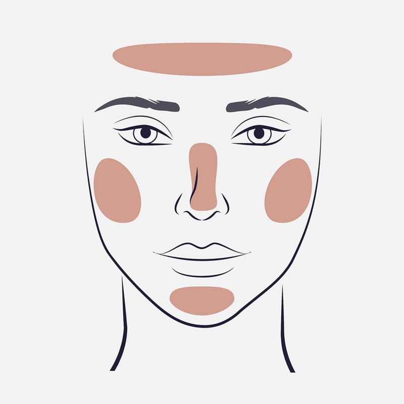 ZOEVA 104 Foundation Buffer štetec na make-up 1 ks
