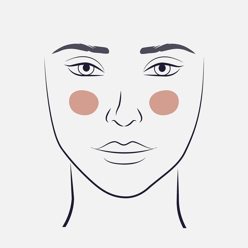 ZOEVA 126 Blush Blender štetec na lícenku 1 ks