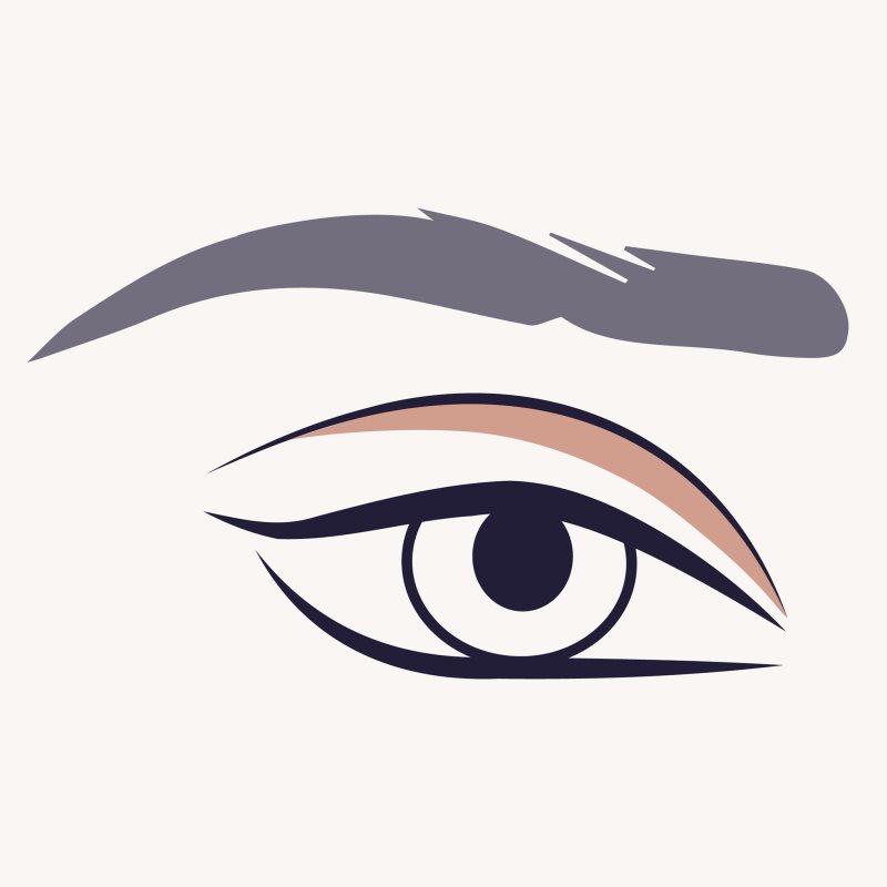 ZOEVA 225 Detail Crease Blender Lidschattenpinsel 1 St.
