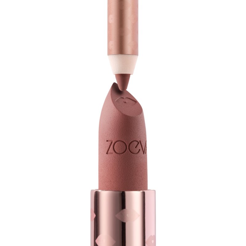 ZOEVA Velvet Love Matte Hyaluronic Rouge à Lèvres Longue Tenue à Effet Mat Teinte Serenad 3,9 G
