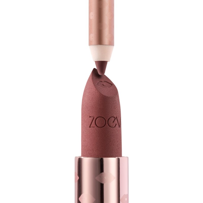 ZOEVA Velvet Love Matte Hyaluronic dlhotrvajúci rúž s matným efektom odtieň Chrisula 3,9 g