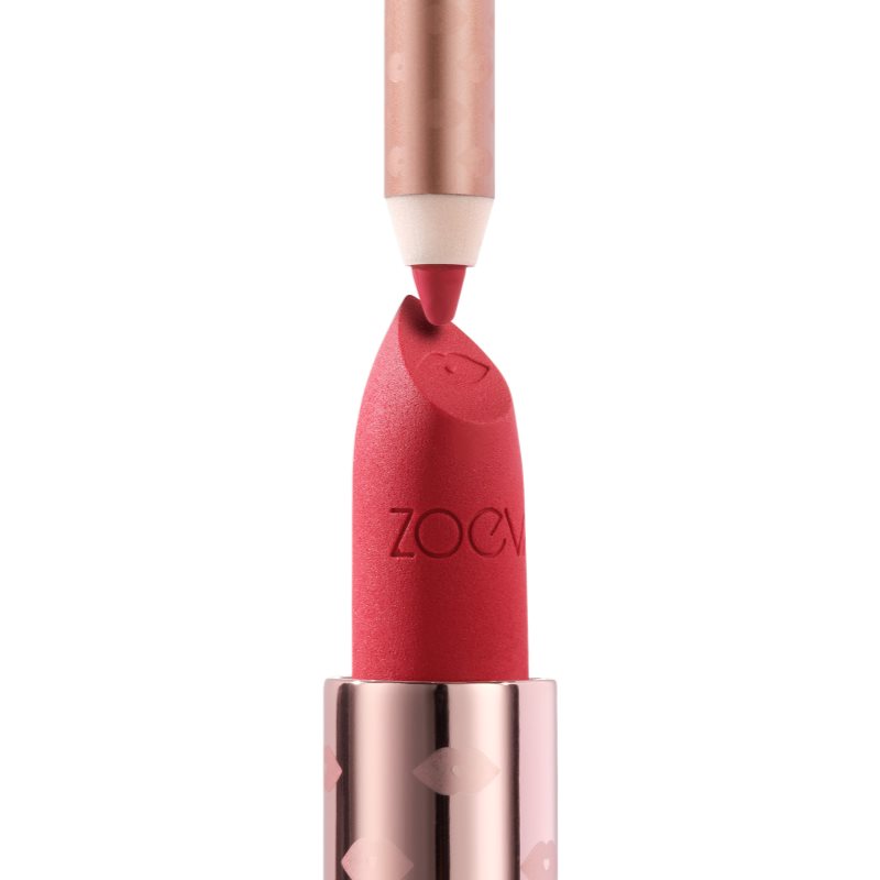 ZOEVA Velvet Love Matte Hyaluronic Rouge à Lèvres Longue Tenue à Effet Mat Teinte Kerstin 3,9 G