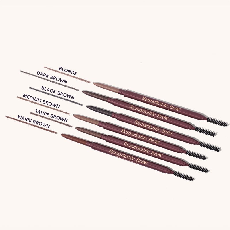 ZOEVA Remarkable Brow автоматичний олівець для брів відтінок Black Brown 0,09 гр