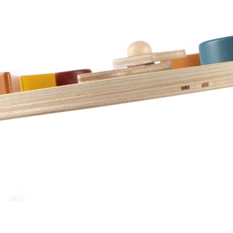 Zopa Wooden Clock aktivity hračka ze dřeva 1 ks (obrázek 3)