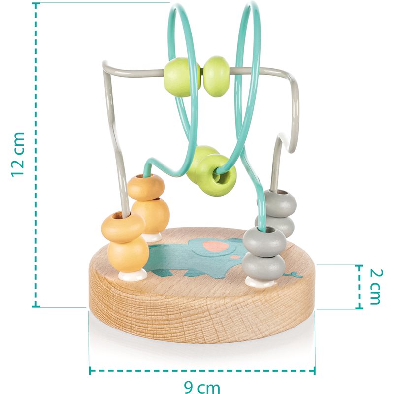 Zopa Wooden Activity Toy Activity Toy Wooden 16 M+ Giraffe 1 Pc