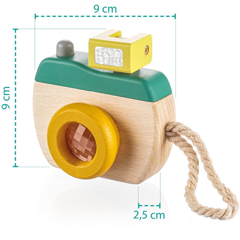 Zopa Wooden Camera Fotoapparat aus Holz Green 1 St.