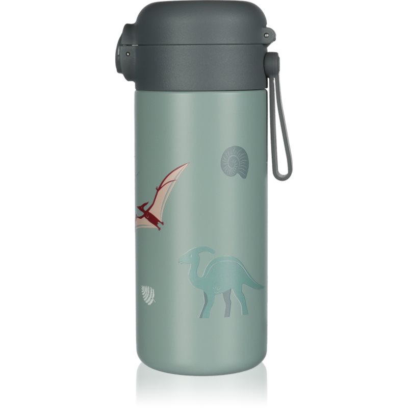 Zopa Thermo Bottle with Silicone Holder and Drinking Spout termoska s brčkem Dino 350 ml