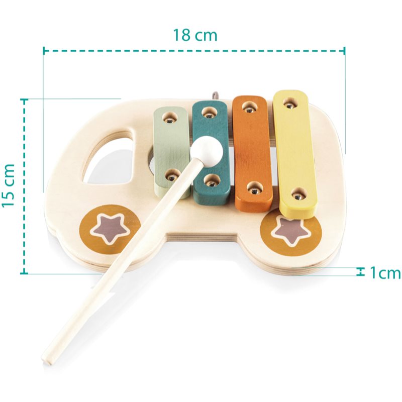 Zopa Wooden Xylophone xilofon Boat 1 db termék 2. képe