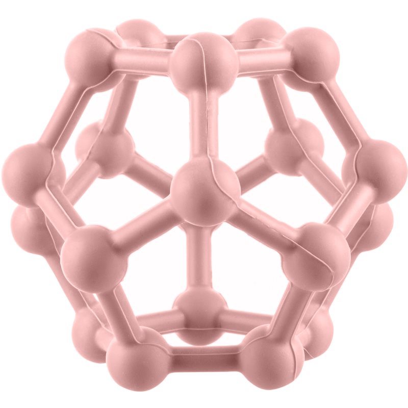 Zopa Silicone Teether Atom rágóka Old Pink 1 db