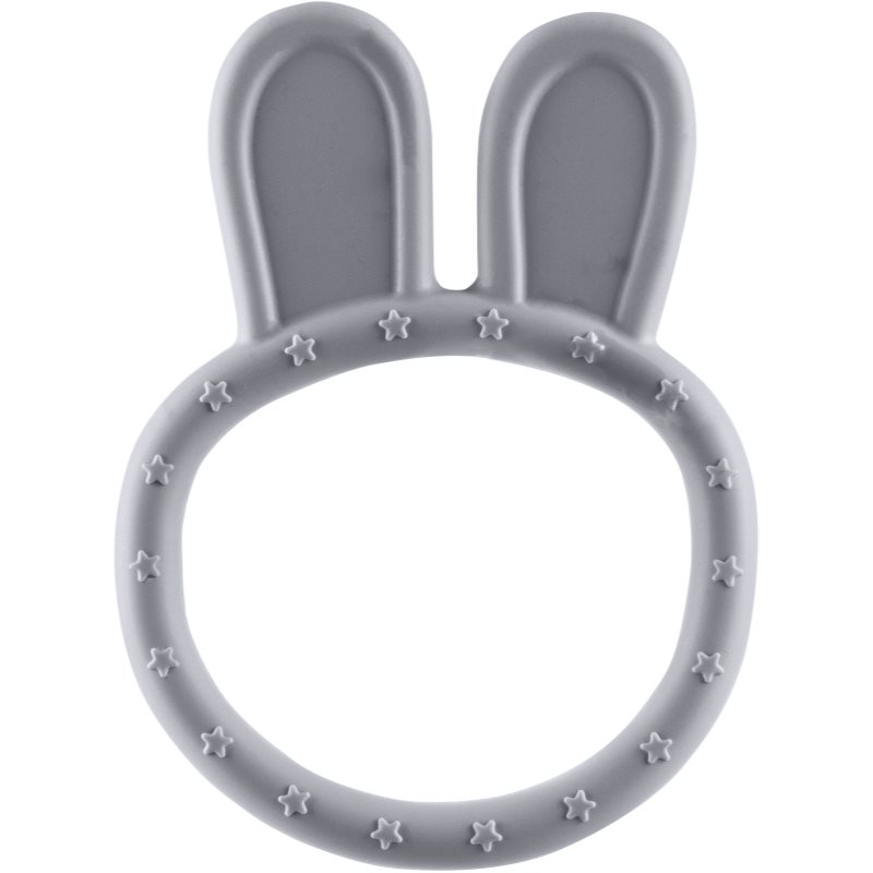 Zopa Silicone Teether Rabbit прорізувач Dove Grey 1 кс