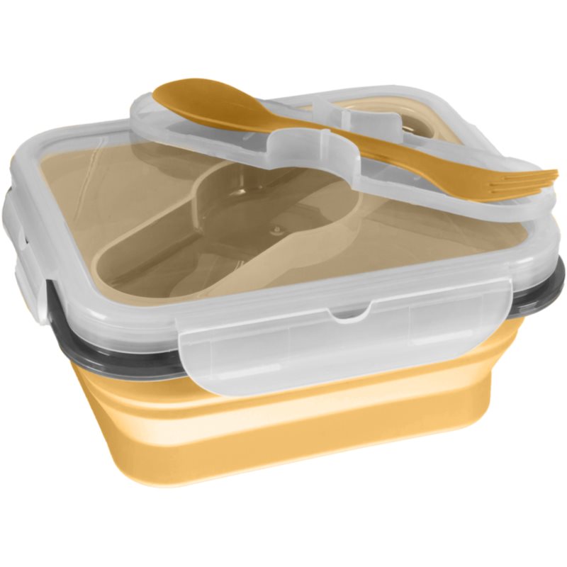 Zopa Silicone Lunch Box Small Set De Repas Mustard Yellow 15x7,5 Cm 1 Pcs
