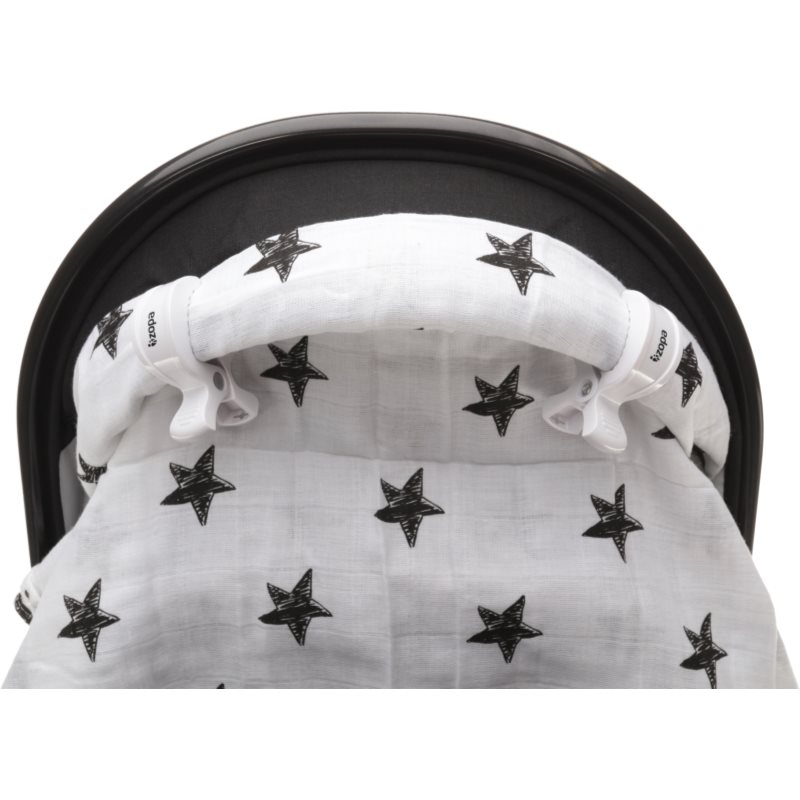 Zopa Multifunctional Stroller Clamps Clip Multifonctionnel White 2 Pcs