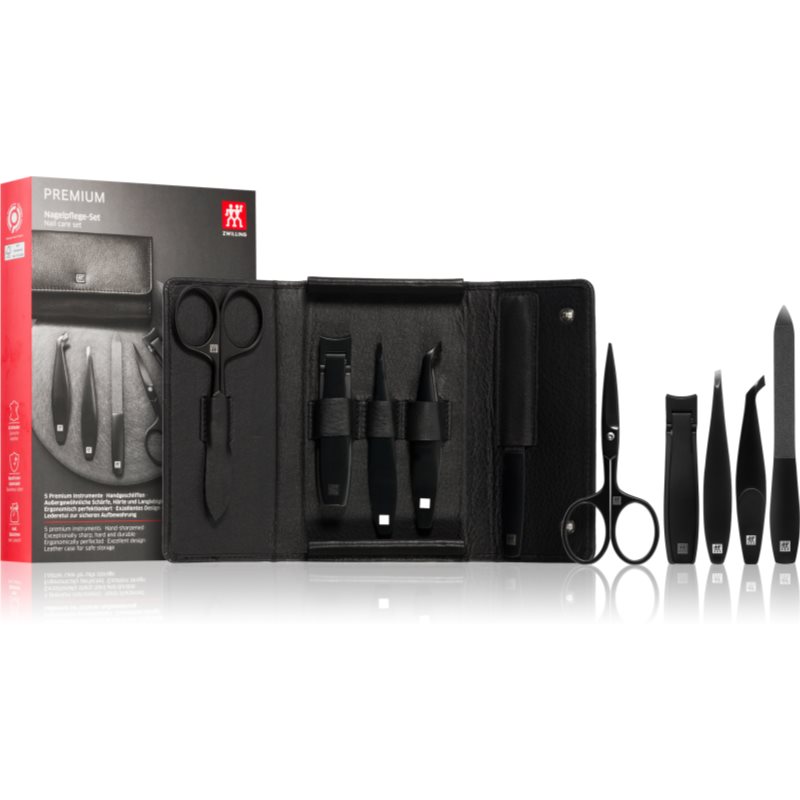 Zwilling Premium Black manikúrní set (pro muže)