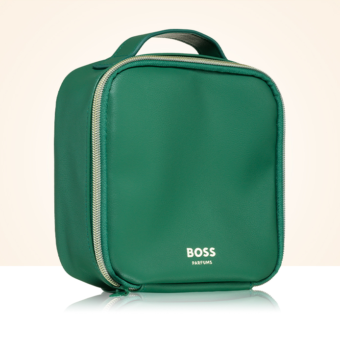 Trendige Hugo Boss Kosmetiktasche gratis