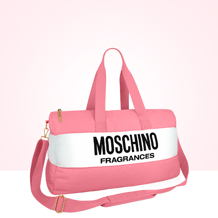 Geschenk: Moschino Reisetasche