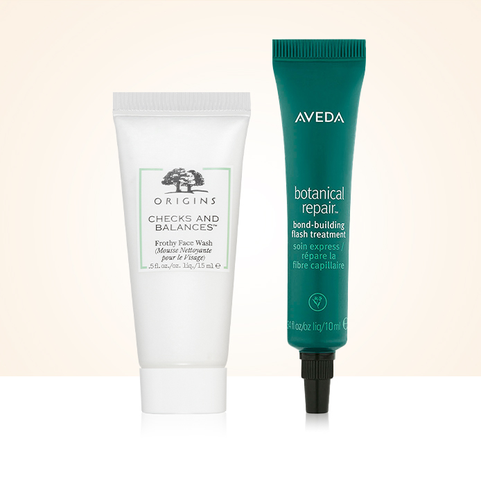 Zwei Geschenke von Aveda und Origins