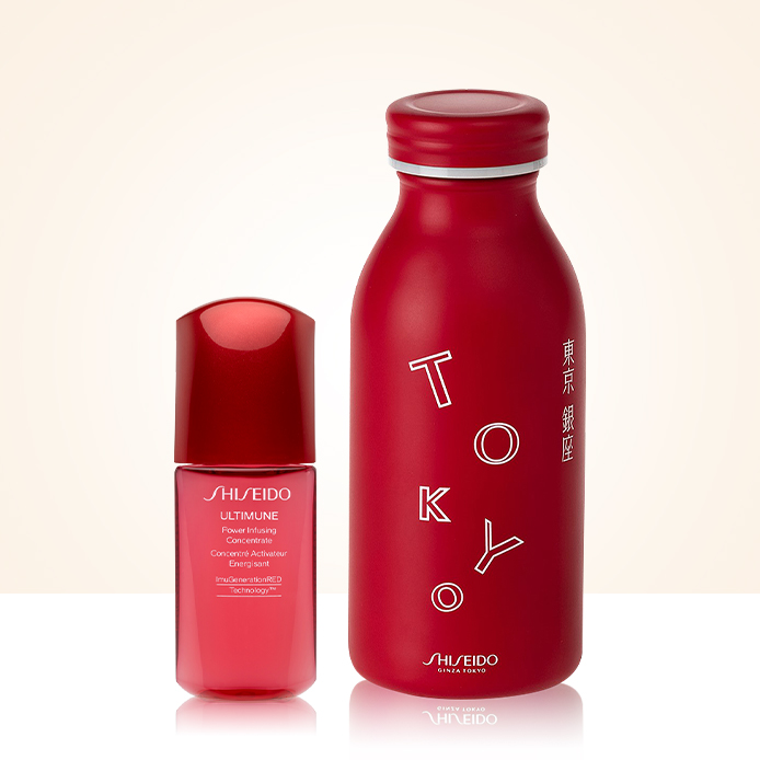 Mini sérum alebo fľaša na vodu Shiseido ZADARMO