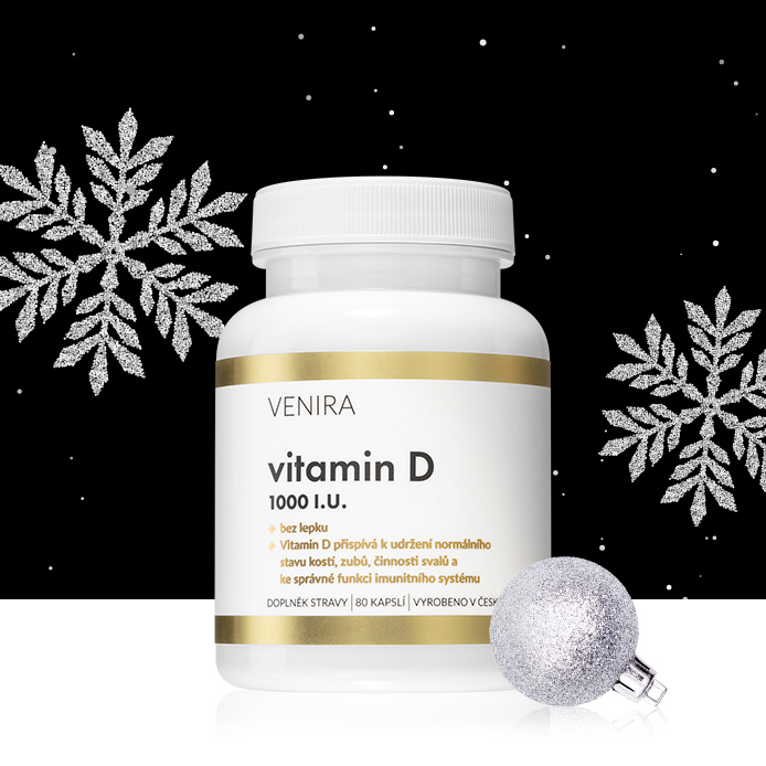 ZDARMA vitamín D od značky Venira