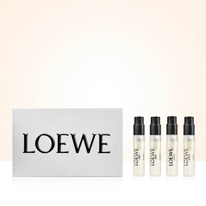 Gratis Box voller Loewe-Düfte als Geschenk