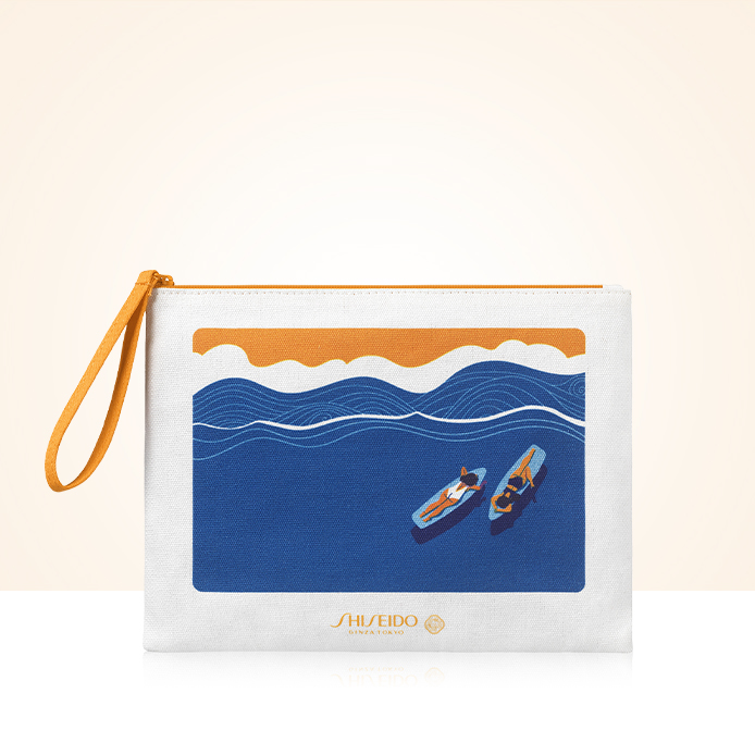 Borsa per articoli da viaggio di Shiseido in omaggio