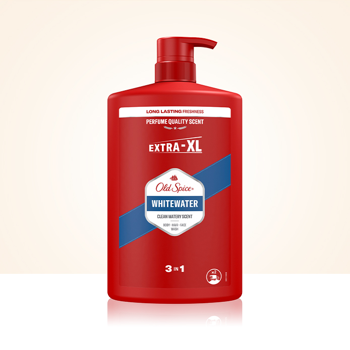 Litran kokoinen Old Spice -suihkugeeli lahjaksi