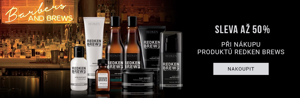 W11 Redken Brews sleva až 50%