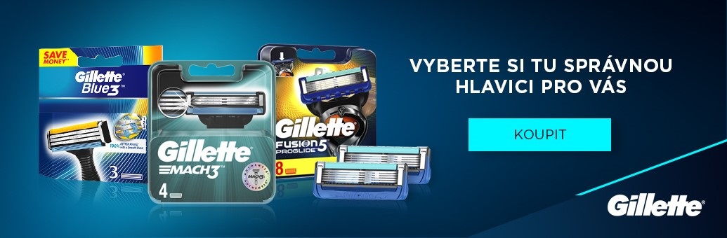 Gillette náhradní hlavice