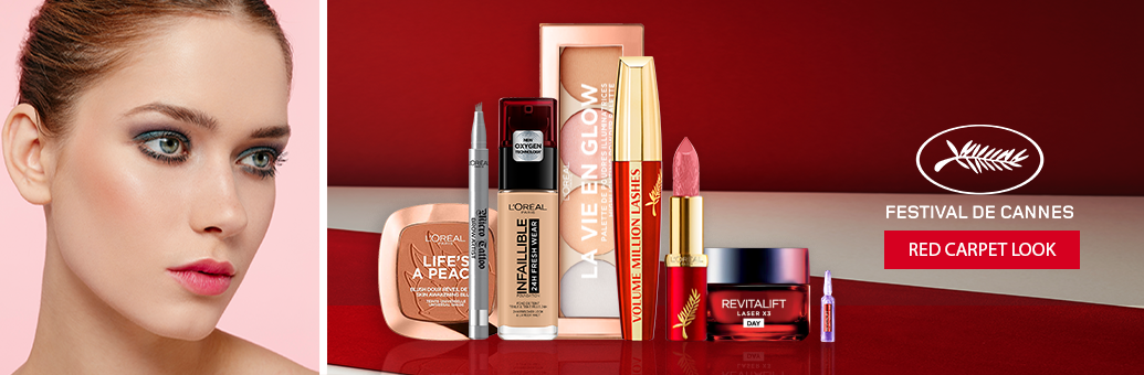 Loreal Paris Red Carpet Look
